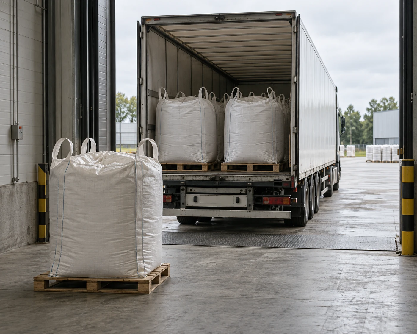 Illustrative European freight delivery